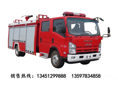 五十鈴單橋5噸水罐(泡沫)消防車(chē)(國(guó)五)